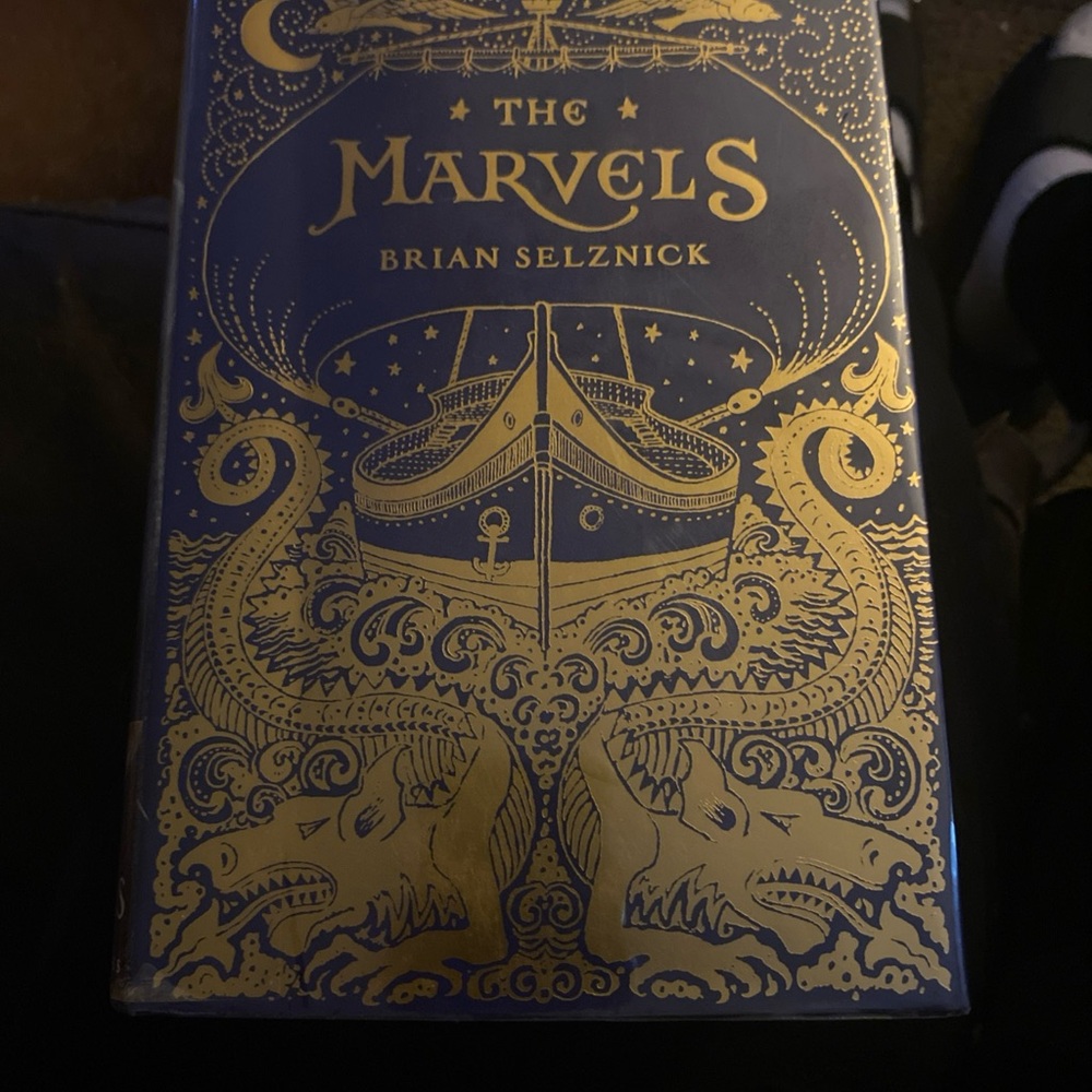 The Marvels by Brian Selznick - Blue and Gold Edition